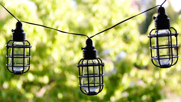 LAMPKI SOLARNE LED ZEWNĘTRZNE OGRODOWE ŁAŃCUCH