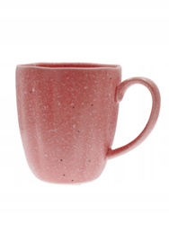 KUBEK ceramiczny LOTUS 360 ml pastelowy RÓŻOWY