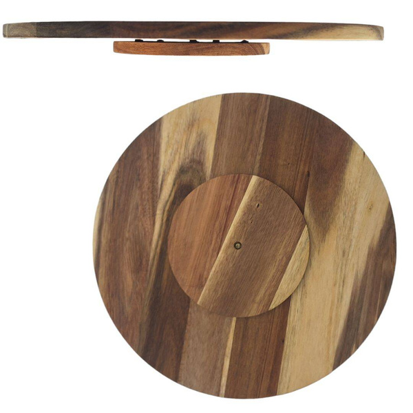 DESKA OBROTOWA 35 cm DRENIANY TALERZ DO PIZZY SERÓW SERWOWANIA PATERA