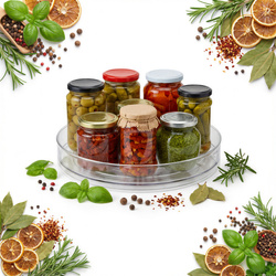 STOJAK ORGANIZER SŁOIKÓW OBROTOWY NA PRZYPRAWY PRZYPRAWNIK NA PRZYPRAWY