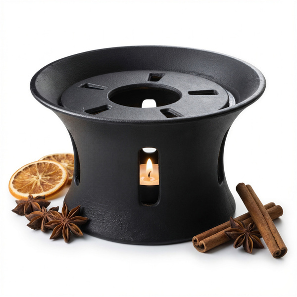 Podgrzewacz żeliwny. Zawsze gorąca Herbata