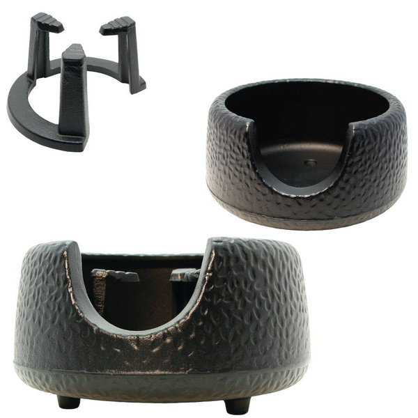 PODGRZEWACZ ŻELIWNY DUŻY POD CZAJNIK GARNEK ZAPARZACZ NA ŚWIECZKI TEALIGHT