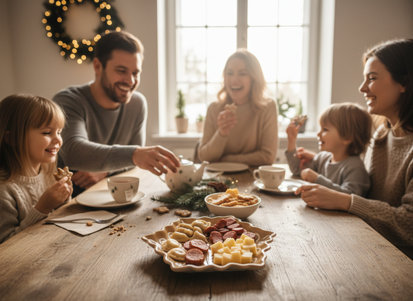 PATERA TALERZ ŚWIĄTECZNY DO PIERNIKÓW I SERWOWANIA DAŃ 21×16 CM CERAMIKA