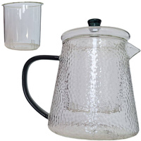 DZBANEK SZKLANY ZAPARZACZ DO HERBATY Z FILTREM 1L DZBANEK DO WODY KAWY HOT