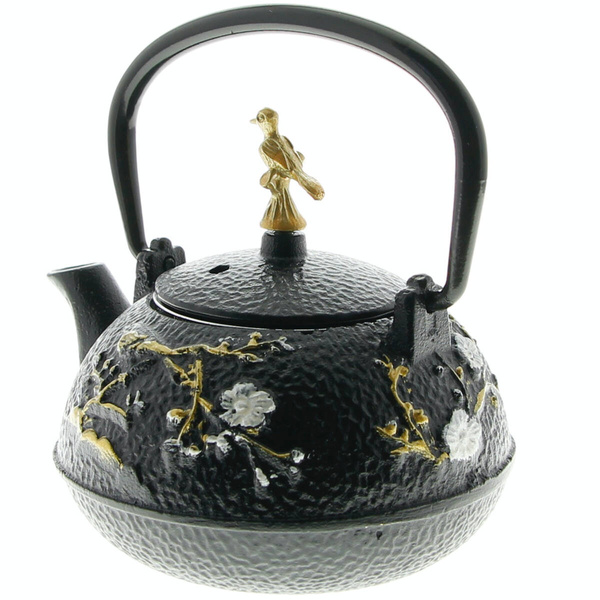 IMBRYK ZAPARZACZ ŻELIWNY Z SITKIEM DO ZIÓŁ HERBATY CZAJNICZEK 0.3 L ŻELIWO