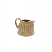 Ceramiczny DZBANEK DO ŚMIETANKI linia MOSAIQUE BEIGE mlecznik 200ml