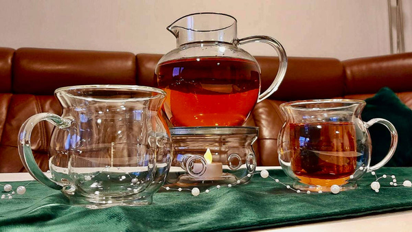 ZESTAW DO GRZANEGO WINA KUBKI DZBANEK PODGRZEWACZ