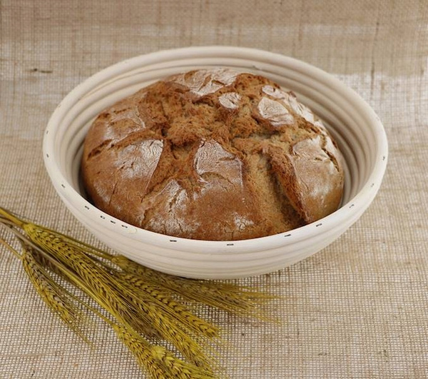 KOSZYK RATAN FORMA DO WYRASTANIA CIASTA NA CHLEB 21 CM + WOREK