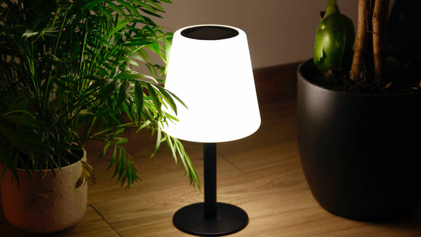 LAMPA SOLARNA LED OGRODOWA LAMPKA SOLAR NA BALKON