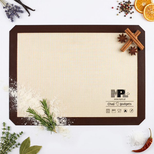 MATA SILIKONOWA DO PIECZENIA 40 x 30cm UNIWERSALNA NIE PRZYWIERAjĄCA SILOKON