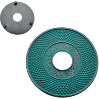 CZAJNIK 0.8L ŻELIWNY 2x CZARKI PODKŁADKA IMBRYK Z SITKIEM DO ZIÓŁ HERBATY