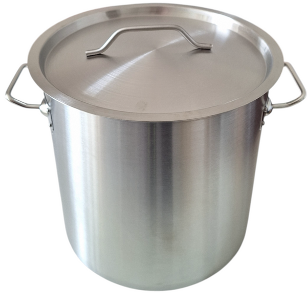 GARNEK STAL NIERDZEWNA 30,5 cm GAR 22L DO GASTRO Z POKRYWKA METALOWA