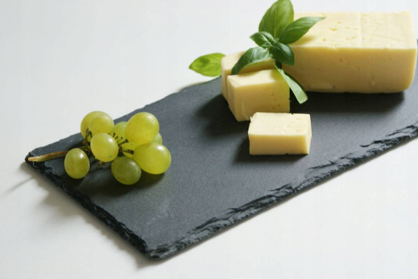 KAMIENNA PODSTAWKA ŁUPEK DO SERWOWANIA DAŃ 17X34CM