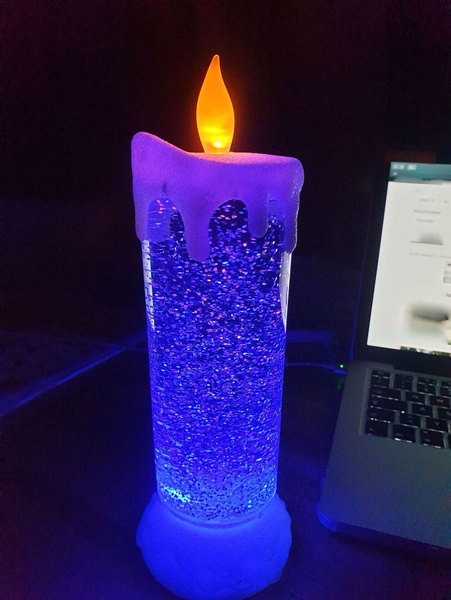 ŚWIECZKA LED 3 D ZNICZ ZMIENIAJĄCY KOLOR