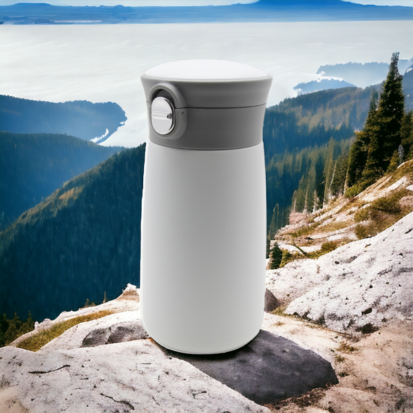 TERMOS KUBEK TERMICZNY PODRÓŻNY STALOWY 0.3L DO KAWY HERBATY WODY MLEKA