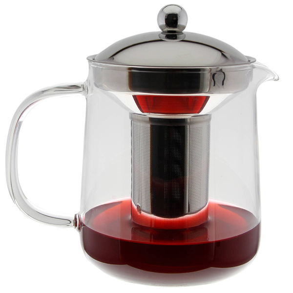 ZAPARZACZ DZBANEK SZKLNAY DO KAWY HERBATY 1,2 L