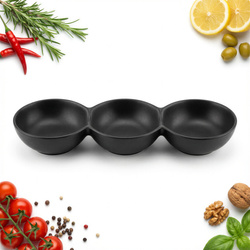 MISECZKI 3 POJEMNIKI PORCELANOWE DO DIPÓW SOSÓW