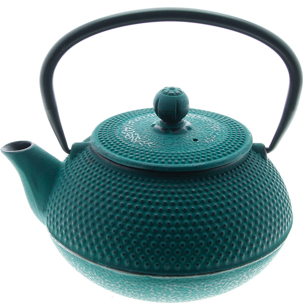 IMBRYK ZAPARZACZ ŻELIWNY Z SITKIEM DO ZIÓŁ HERBATY CZAJNIk 0.8 L ŻELIWO