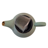 ZAPARZACZ 0.4L FILIŻANKA ŻELIWNA IMBRYK Z SITKIEM DO PARZENIA HERBATY ZIÓŁ