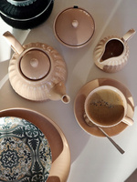 Ceramiczny TALERZ głęboki DO ZUPY 18cm linia MOSAIQUE OLIVE bez wzoru