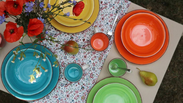 TALERZE MISKI DO ZUPY OBIADOWE ZESTAW DLA 6 OSÓB