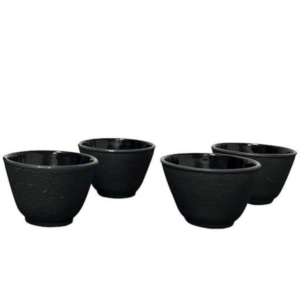 CZAJNIK IMBRYK ŻELIWNY 1L ZAPARZACZ SITKO STAL DO HERBATY +4 CZARKI ŻELIWNE