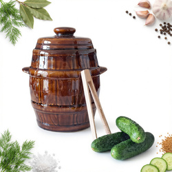 BECZKA KAMIONKOWA HERMETYCZNA 5L GARNEK DO KISZENIA KAPUSTY I OGÓRKÓW