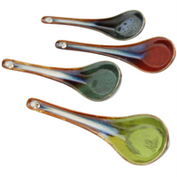 ŁYŻKA CERAMICZNA DO ZUPY RAMEN RAMENU 15 ml. ŁYŻKA OBIADOWA 16,5 CM