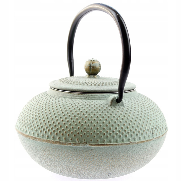 ZAPARZACZ ŻELIWNY CZAJNIK 1,5 L PODGRZEWACZ ZESTAW