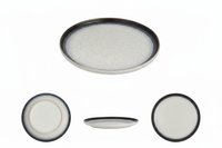 TALERZ CERAMIKA 25 CM ELEGANCKI I FUNKCJONALNY LUNA LINE