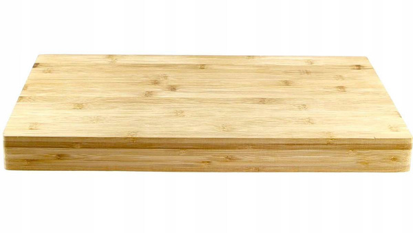 DESKA DO KROJENIA DREWNIANA BAMBUSOWA DUŻA BLOK