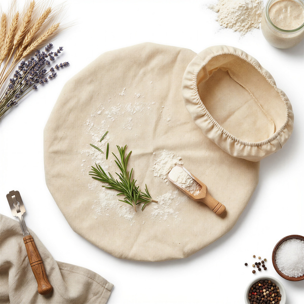 POKROWIEC DO KOSZYKA RATTANOWEGO 23 CM WYRASTANIE GAROWANIE CIASTA NA CHLEB