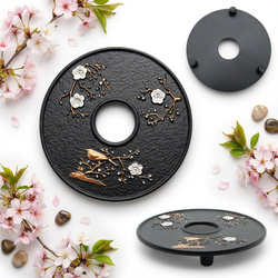 PODSTAWKA ŻELIWNA PODKŁADKA OCHRONNA ø13,3 cm POD GORĄCY CZAJNIK GARNEK