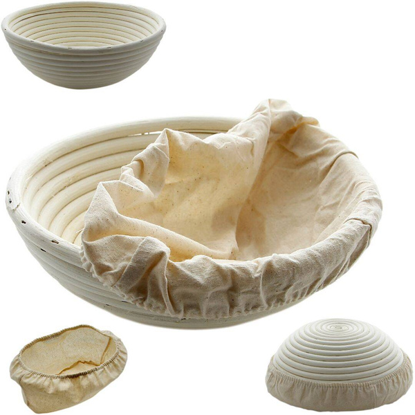 KOSZYK RATAN DO WYRASTANIA IDEALNEGO CHLEBA 23 CM