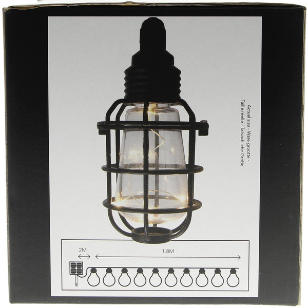 LAMPKI SOLARNE LED ZEWNĘTRZNE OGRODOWE ŁAŃCUCH