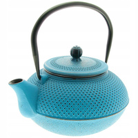 CZAJNIK 1,5L ŻELIWNY 4x CZARKI PODKŁADKA ZESTAW