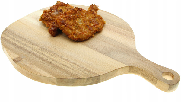 DESKA TACA DREWNIANA Z AKACJI DO SERWOWANIA DAŃ