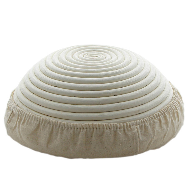 ZESTAW KOSZYKÓW RATANOWYCH DO WYRASTANIA CHLEBA GAROWANIA 28 i 23 cm