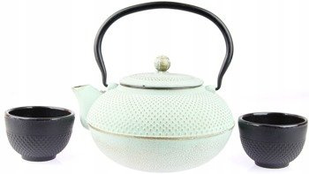 ZAPARZACZ ŻELIWNY 1,5L IMBRYK ZESTAW 2x CZARKI