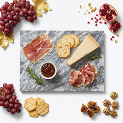 MARMUROWA DESKA DO KROJENIA SERWOWANIA MARMUR 30CM