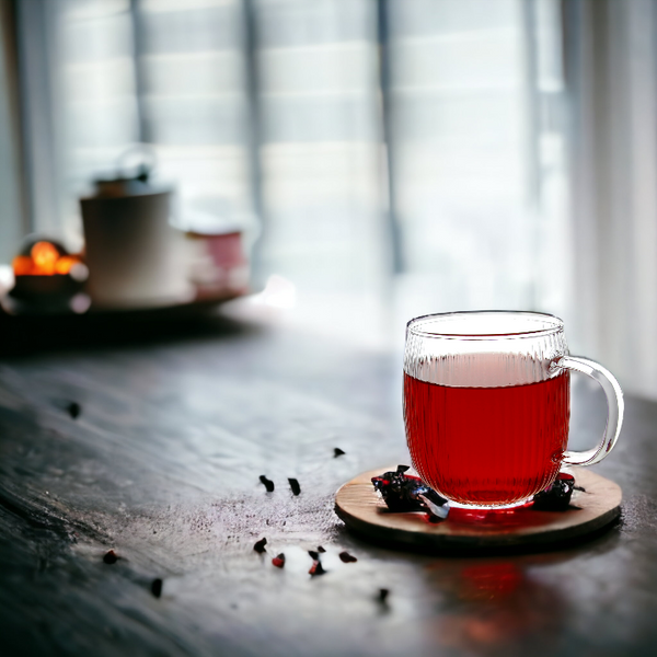 SZKLANKA KUBEK SZKLANY DO KAWY I HERBATY 333 ml 8,9 cm PRZEZROCZYSTY