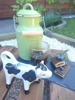 MLECZNIK DZBANEK PORCELANAOWY KROWA DO MLEKA ŚMIETANKI