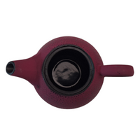 ZAPARZACZ 0.4L FILIŻANKA ŻELIWNA IMBRYK Z SITKIEM DO PARZENIA HERBATY ZIÓŁ