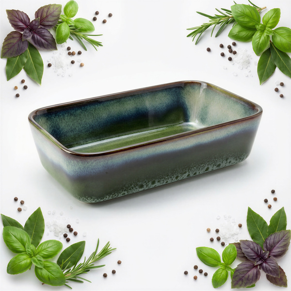 NACZYNIE ŻAROODPORNE CERAMICZNE  FORMA DO PIECZENIA CHLEBA 26 cm ZAPIEKANIA