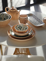 Ceramiczny KUBEK linia MOSAIQUE BEIGE 400ml