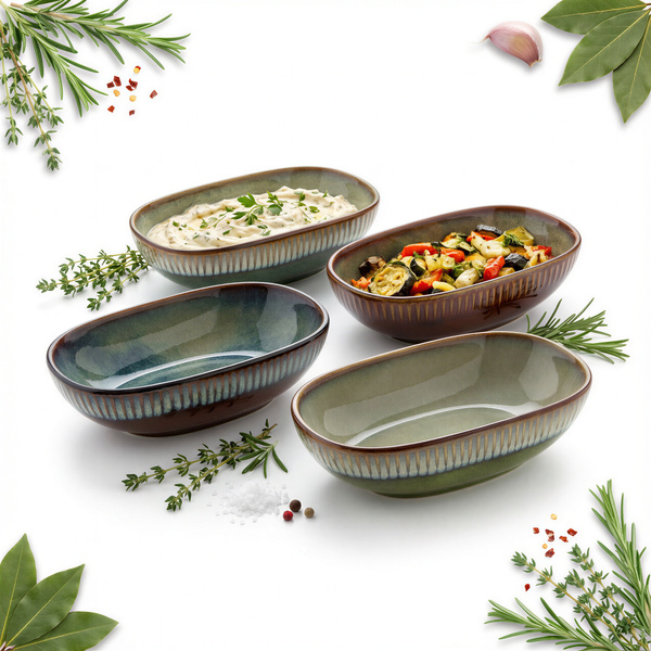 MISKA MISECZK DO SOSU DIPÓW DESERÓW DO ZAPIEKANIA CERAMICZNA 600ml