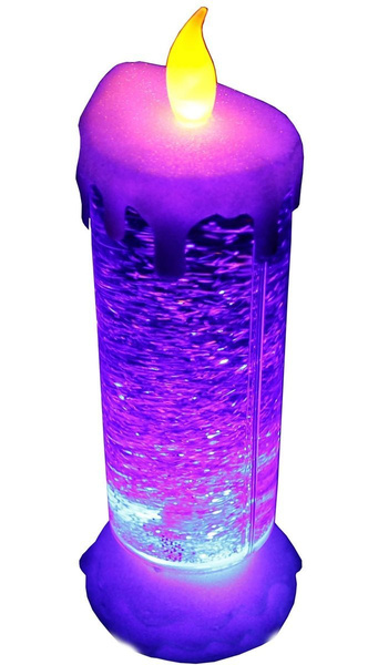 ŚWIECZKA LED 3 D ZNICZ ZMIENIAJĄCY KOLOR
