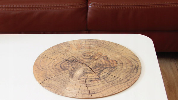 MATA PODKŁADKA NA STÓŁ POD TALERZ DUŻA 38 CM