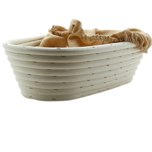 ZESTAW KOSZYKÓW RATANOWYCH DO WYRASTANIA CHLEBA GAROWANIA 28 i 23 cm