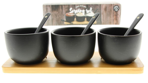 MISECZKI POJEMNIKI DO SOSU DIPÓW 3 szt ZESTAW